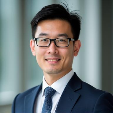 Headshot of Liam Chen, Head of Strategy
